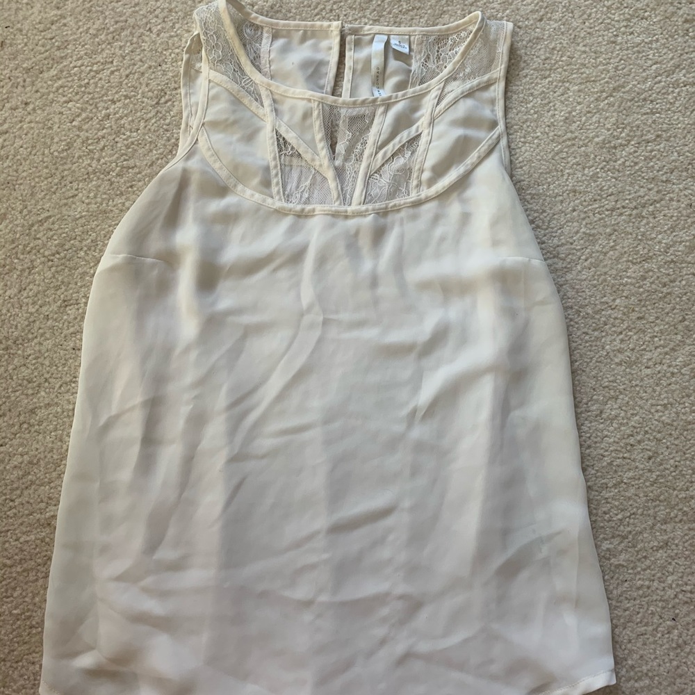 Ann Taylor white tank
